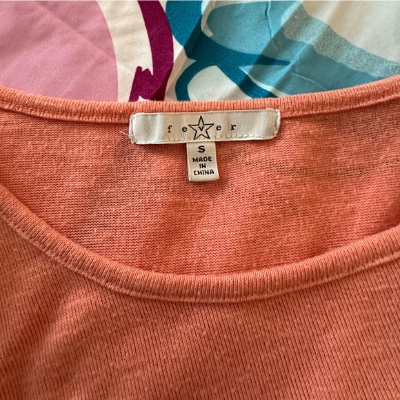 Tunic top with flounce bottom ~ worn once ~ - Picture 6 of 7